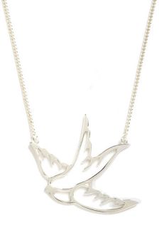Swooping Swallow Necklace  Mod Retro Vintage Necklaces