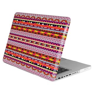BasAcc Red Tribal Rubber Coated Case for Apple MacBook Pro 13 inch BasAcc Laptop Accessories