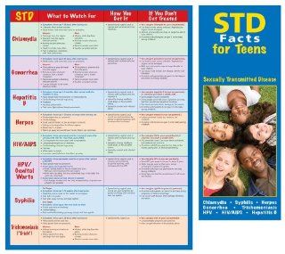 Sexually Transmitted Disease (STD) STD Facts For Teens Pamphlets (50)  