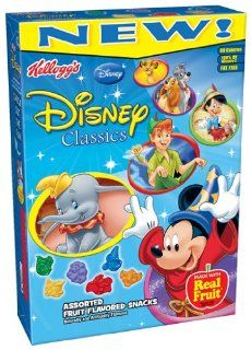 Kellogg's Fruit Snacks, Disney Classics, 9 Ounce Boxes (Pack of 10)  Dry Fruit Snacks  Grocery & Gourmet Food