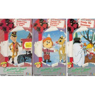 Christmas Classics Series VHS Set of 3 Family Home Entertainment Movies & TV