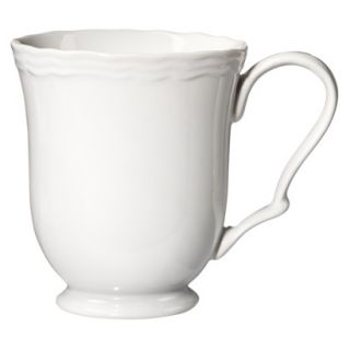 Threshold™ Scallop Mug Set of 4   White