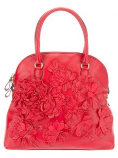 Valentino Leather Floral Bag