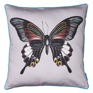 dark butterfly cushion by baroque&roll