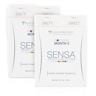 SENSA Weight Loss System Month Two Kit, 2 Shakers and 30 Quench Packets Health & Personal Care