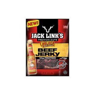Jack Links Cholula Hot Sauce Beef Jerky, 3.25 Ounce Pack of 8  Jerky And Dried Meats  Grocery & Gourmet Food