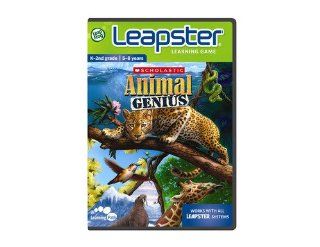 Leapfrog Leapster Scholastic Animal Genius Works with Leapster and Leapster 2 K   2nd Grade NEW 