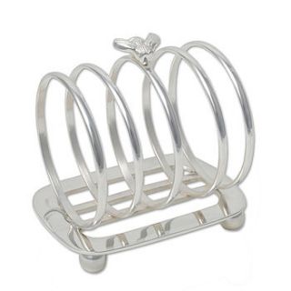 culinary concepts silver bee toast rack by whisk hampers