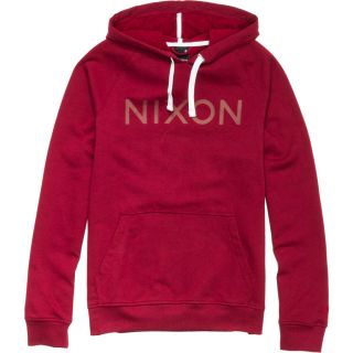 Nixon Wordmark Pullover Hoodie   Mens