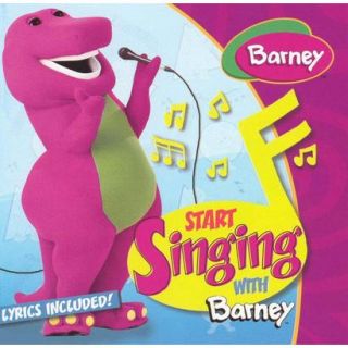 Start Singing With Barney (Lyrics included with