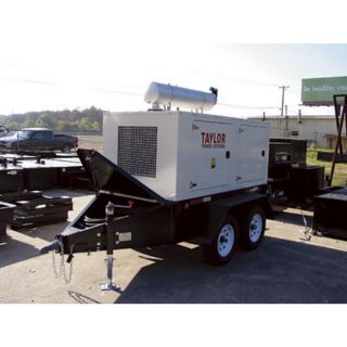 Taylor Mobile Generator Set — 60 kW, 240 Volt/Three Phase, Model# NT60  Commercial Standby Generators