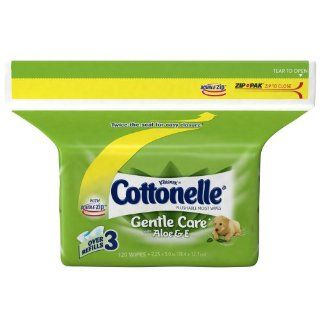 Cottonelle Gentle Care Wipes Refill Bags, Case/504 (4/126s) Health & Personal Care