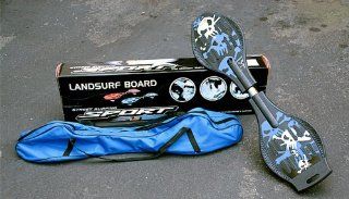 New Invention The Land Surf Wave Board Perfect for Fun & Excercise (Blue) 