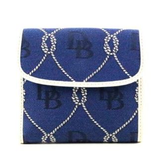 Dooney Bourke Limited Edition Rope Nautica Wallet Navy Blue Shoes