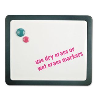 universal recycled cubicle dry erase board with magnets