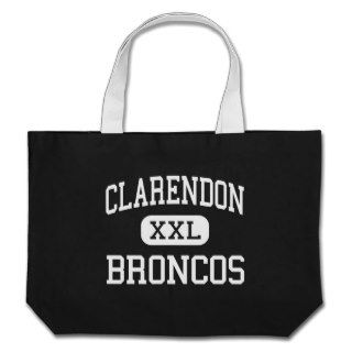 Clarendon   Broncos   High   Clarendon Texas Bag