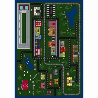 Joy Carpets Just for Kids Joy Games Multi Kids Rug