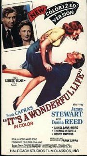 It's A Wonderful Life (colorized version) Donna Reed, Lionel Barrymore, Thomas Mitchell, Beulah Bondi, James Stewart Movies & TV