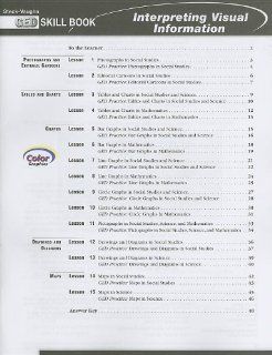 GED Skill Books Workbook Interpreting Visual Information STECK VAUGHN 9780739857472 Books