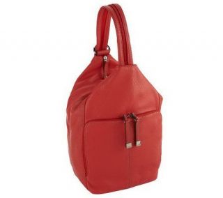 Tignanello Pebble Leather Sling Convertible Shoulder Bag —