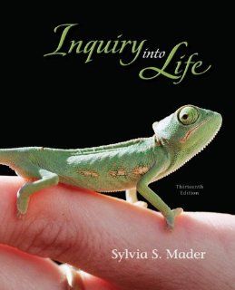 Inquiry into Life Sylvia Mader 9780077280109 Books