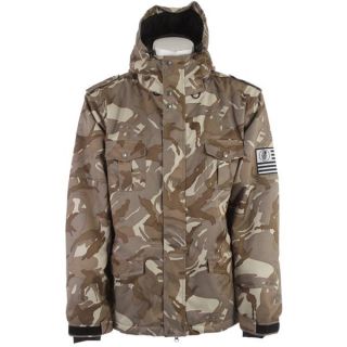 Grenade Military Parka Snowboard Jacket Camo 2014