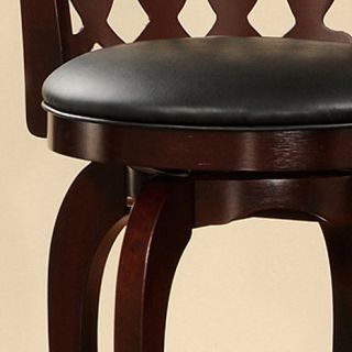 Home Origin Cherry Swivel Chair, 29in   Scroll Back