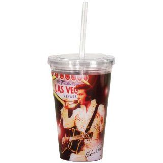 Elvis Vegas Insulated Cup Keeps Drinks Cold and Hands Dry Kitchen & Dining