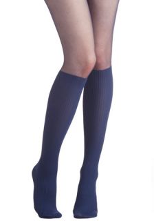 Color Your Chic Tights in Midnight  Mod Retro Vintage Tights
