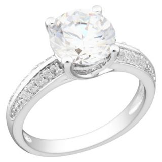 3.86 CT. T.W. Cubic Zirconia Engagement Ring in