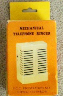 Mechanical Telephone Ringer    Telephone Accessory    Used When an Electronic Bell Isn't Quite Enough  Other Products  