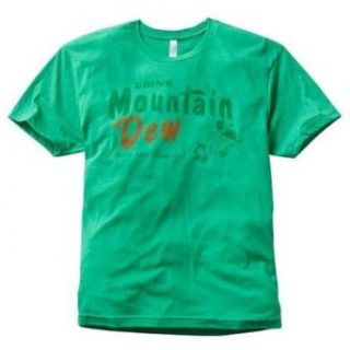 Mountain Dew Men's "It'll Tickle Your Innards" Tee (Small) at  Mens Clothing store