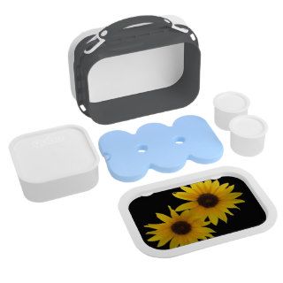Two Bright and Sunny Sunflowers Lunch Box