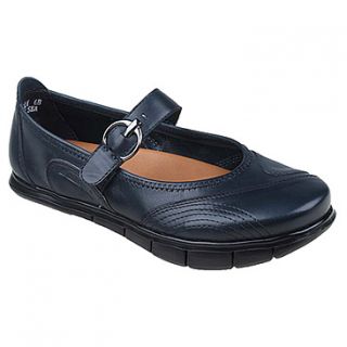 Kalso Earth Shoe Rally  Women's   Navy Sea Leather