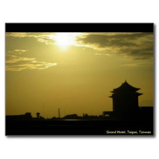 Splendor Sunset/Greetings Taiwan Postcards