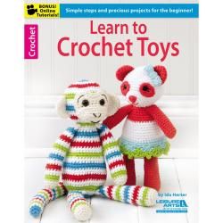 Leisure Arts   Learn To Crochet Toys Knitting & Crocheting Books