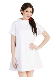 Seaside Stunning Cover Up Dress in White  Mod Retro Vintage Bathing Suits