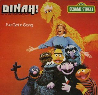 Dinah Pays A Visit To Sesame Street "I've Got A Song" Vinyl Record LP Music