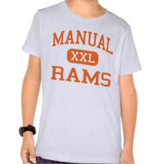 Manual   Rams   High School   Peoria Illinois Tshirt