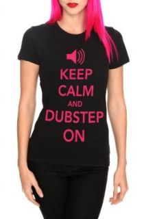 Keep Calm And Dubstep On Girls T Shirt Size  X Small Clothing