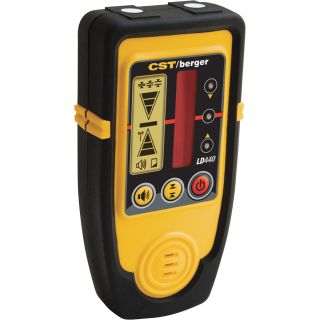 CST Berger Electronic Rotary Laser Detector — Red, Model# 57-LD440  Laser Levels