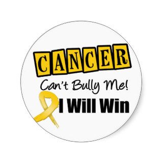 Childhood Cancer Cant Bully Me I Will Win Stickers