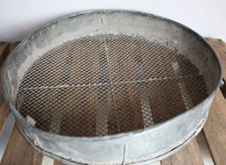 metal garden sieve by homestead store