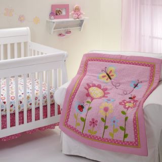 NoJo Little Miss Lady Bug Crib Bedding Collection