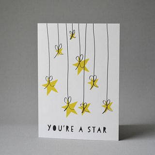 you are a star card by lucy says i do