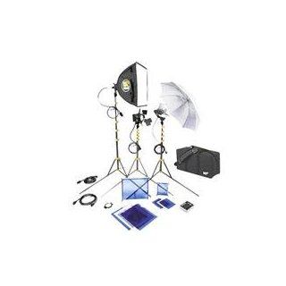 Lowel DV Core 250 Lighting and Accessories Kit with Soft Case  Photographic Lighting Umbrellas  Camera & Photo