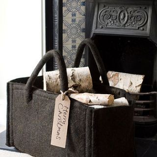 chocolate log bag by useful and beautiful