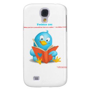 Twitter 101 Love Yourself Quote Apparel Gifts Galaxy S4 Case