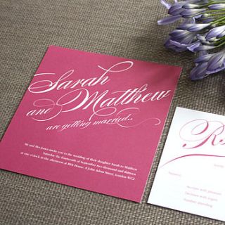 victoria wedding invitation by project pretty