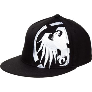 Never Summer Cropped Eagle 210 Fitted Hat
